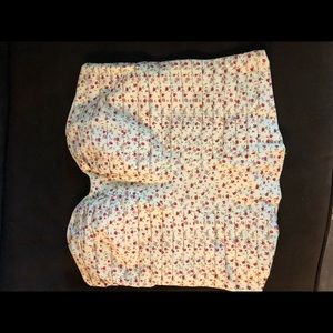 Bustier floral top from urban outfitters size m